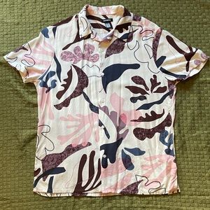 Colorful Abstract Men's Shirt